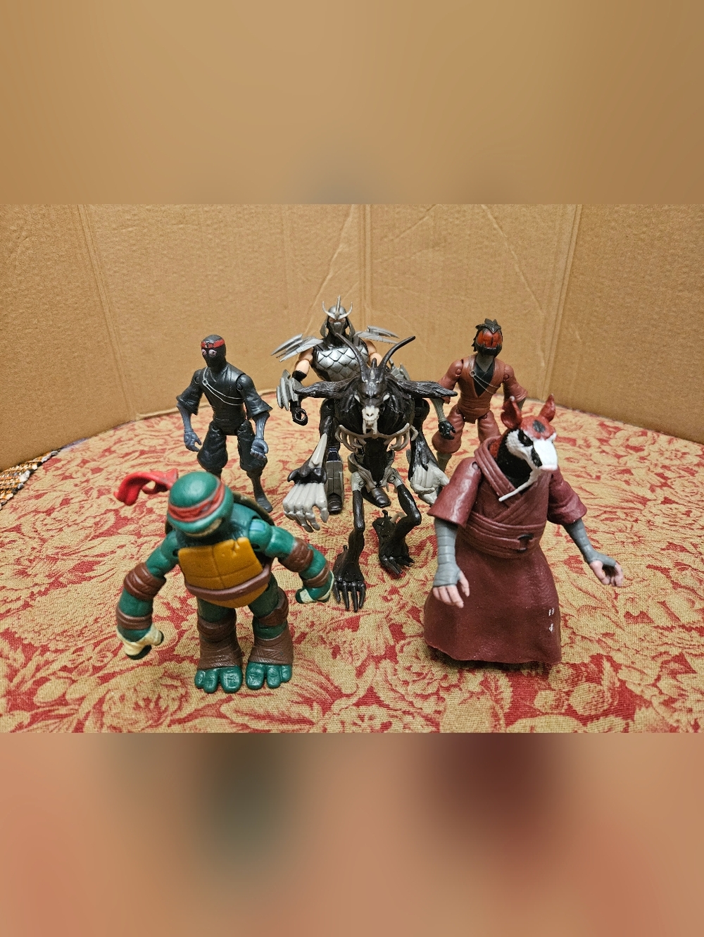 Teenage Mutant Ninja Turtles & Villains Action Figure Lot